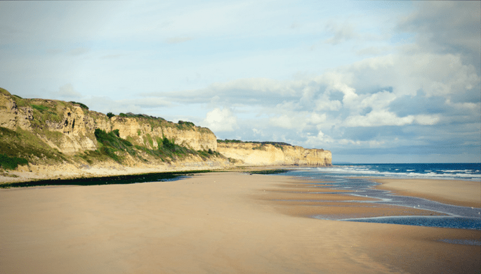 plage en normandie